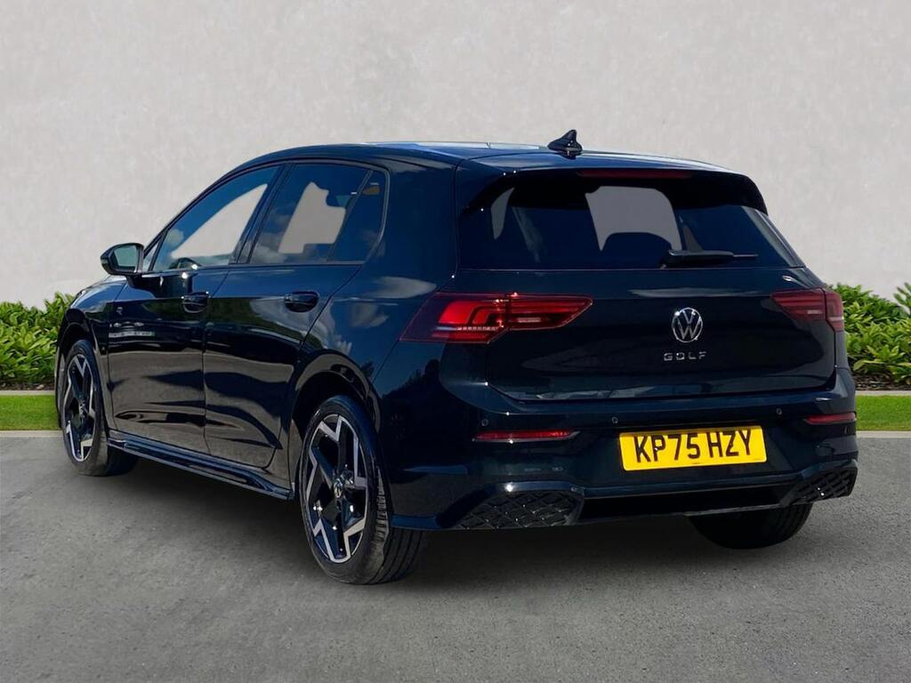 Volkswagen Golf 2.0 Tdi R-line Hatchback Dsg Euro 6 S KP75HZY Black #2