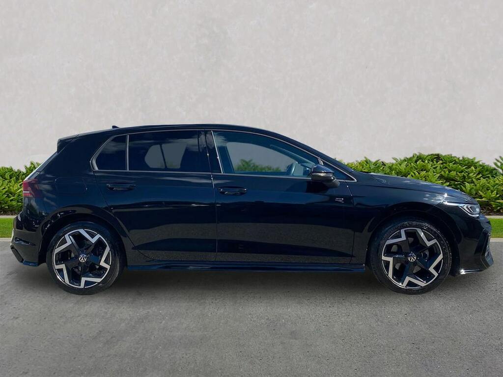 Volkswagen Golf 2.0 Tdi R-line Hatchback Dsg Euro 6 S KP75HZY Black #3
