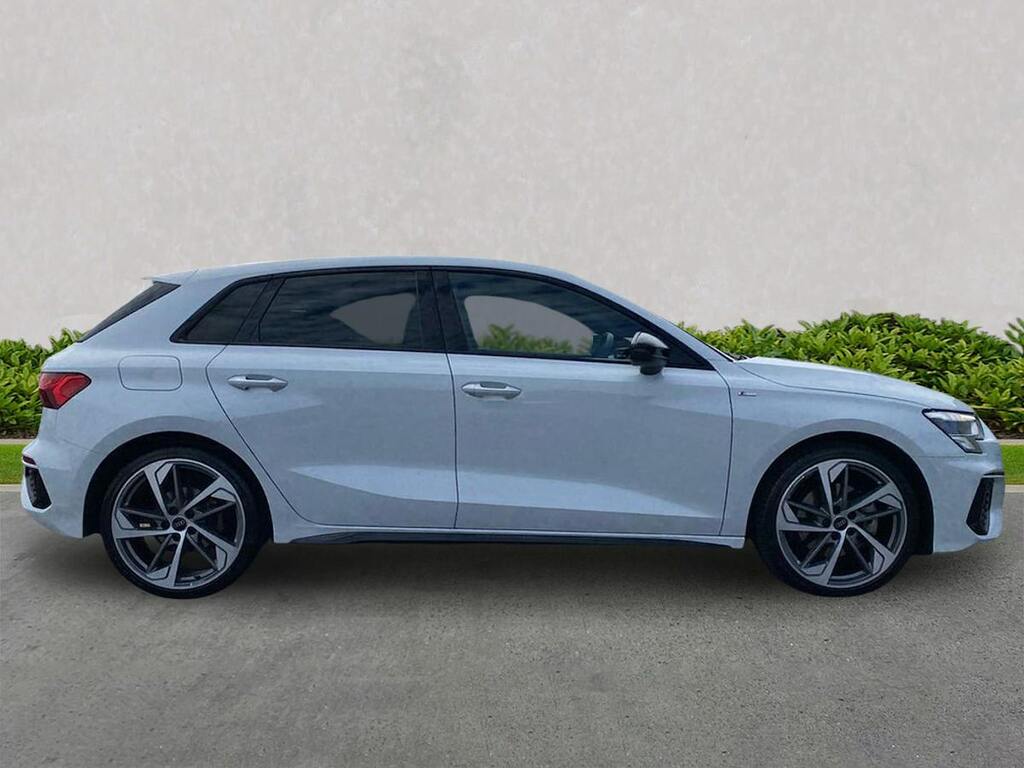 Audi A3 1.5 Tfsi 35 Black Edition Sportback S T RJ24FSG White #3