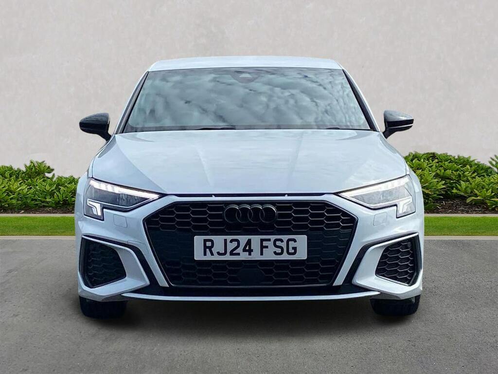 Audi A3 1.5 Tfsi 35 Black Edition Sportback S T RJ24FSG White #5