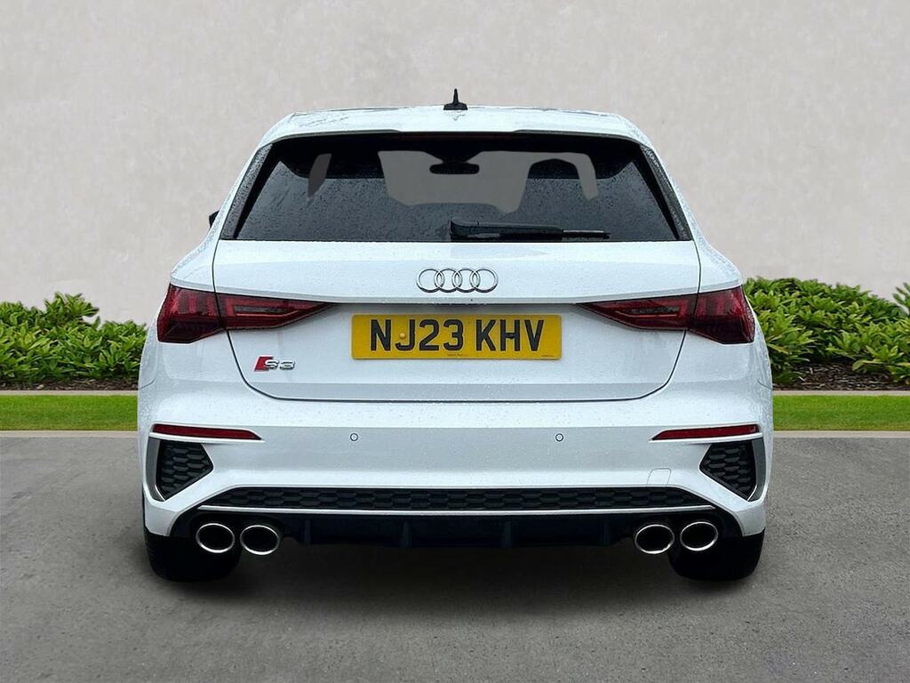 Audi A3 2.0 Tfsi Sportback S Tronic Quattro Eur NJ23KHV White #4