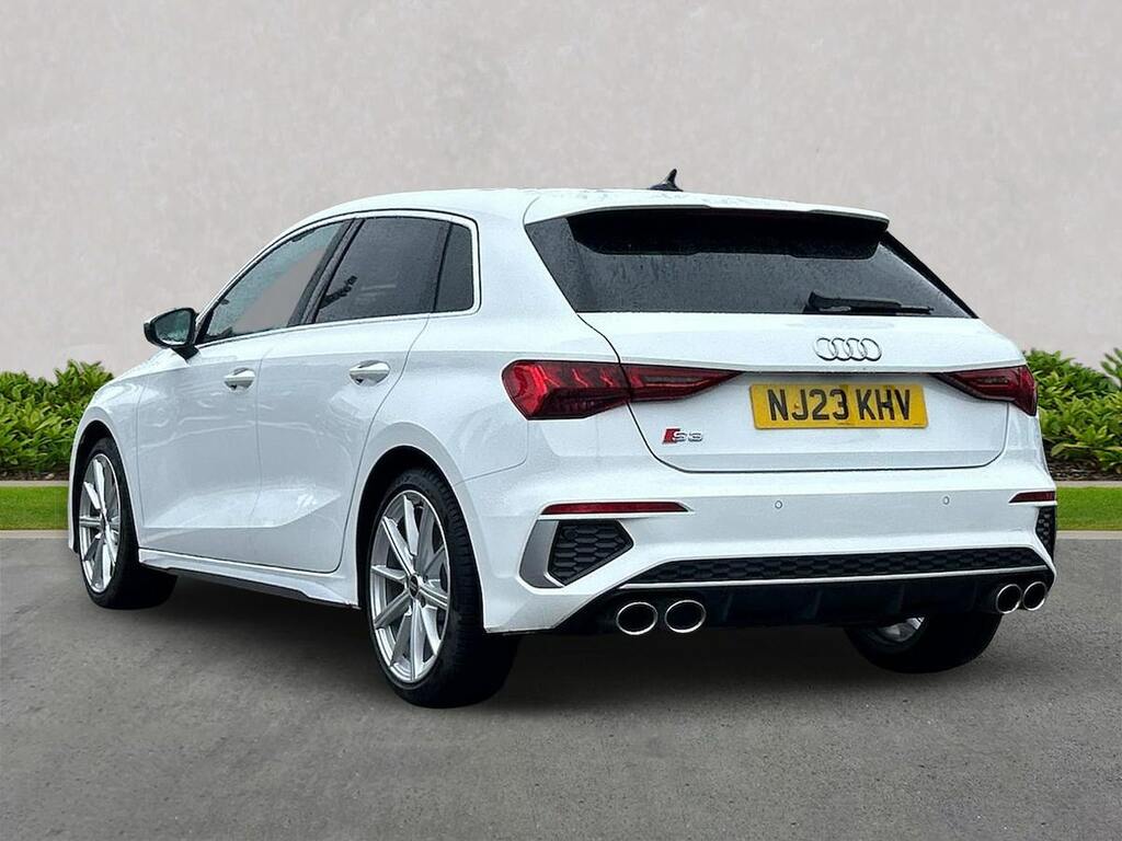 Audi A3 2.0 Tfsi Sportback S Tronic Quattro Eur NJ23KHV White #2