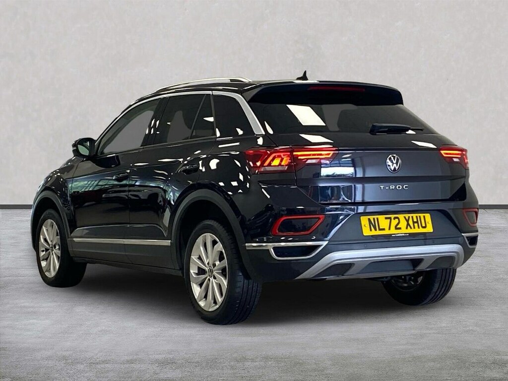 Volkswagen T-Roc 1.5 Tsi Style Suv Euro 6 Ss NL72XHU Black #2