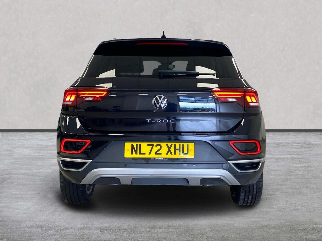 Volkswagen T-Roc 1.5 Tsi Style Suv Euro 6 Ss NL72XHU Black #4