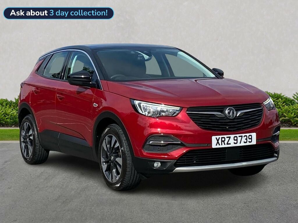 Vauxhall Grandland X 1.2 Turbo Gpf Sport Nav Suv Euro Red