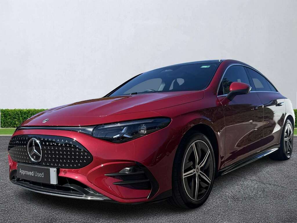 Mercedes-Benz CLA Class Cla 250 200Kw Eq Tech Amg Line Ed 85Kwh KM75JPO Red #3