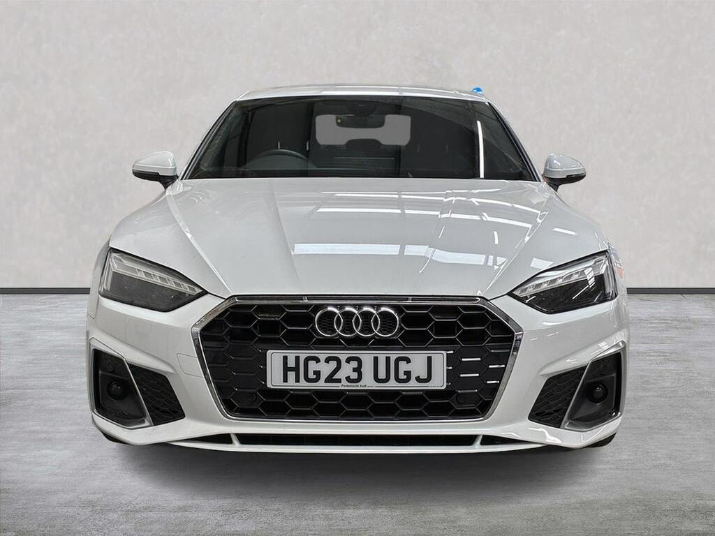 Audi A5 2.0 Tdi 35 S Line Sportback S Tronic Eu HG23UGJ White #3
