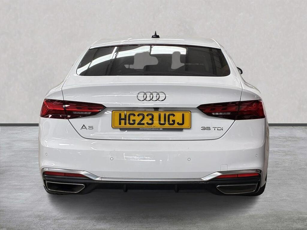 Audi A5 2.0 Tdi 35 S Line Sportback S Tronic Eu HG23UGJ White #2