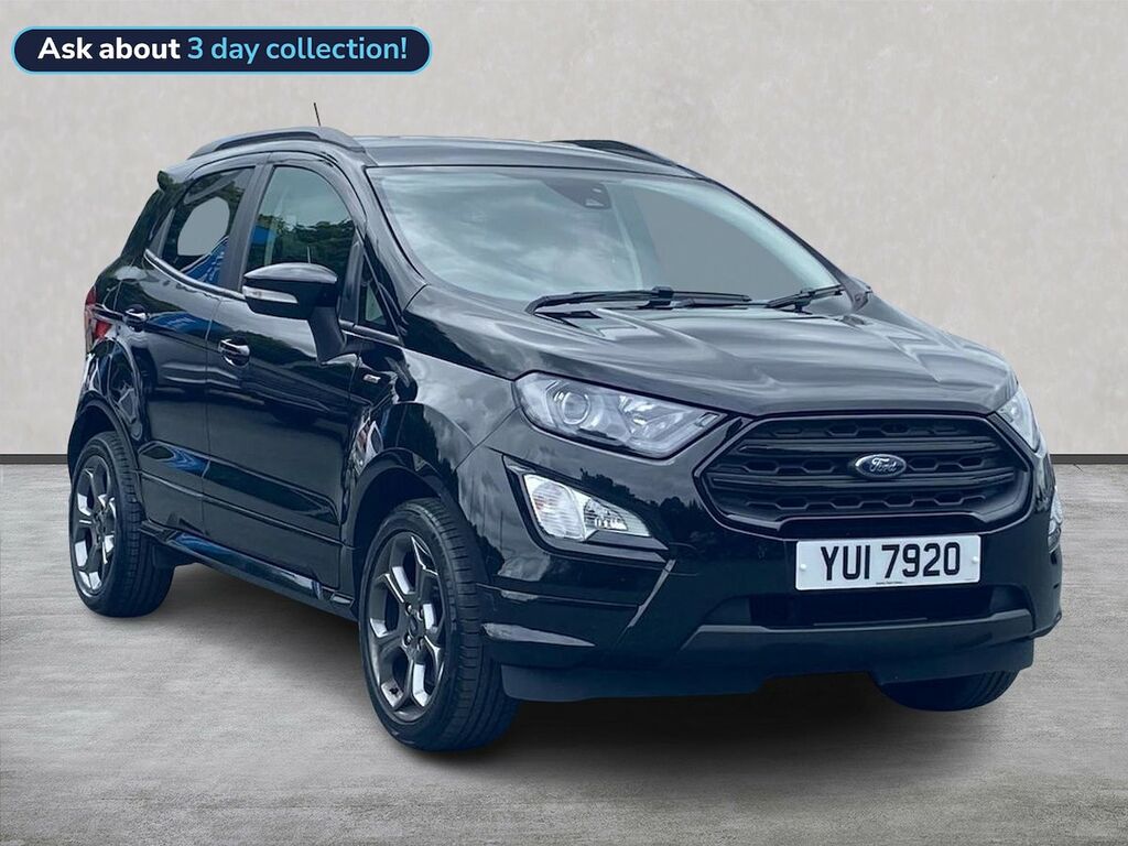 Ford Ecosport Ecosport 1.0 Ecoboost Zetec Hatchback YUI7920 Blue