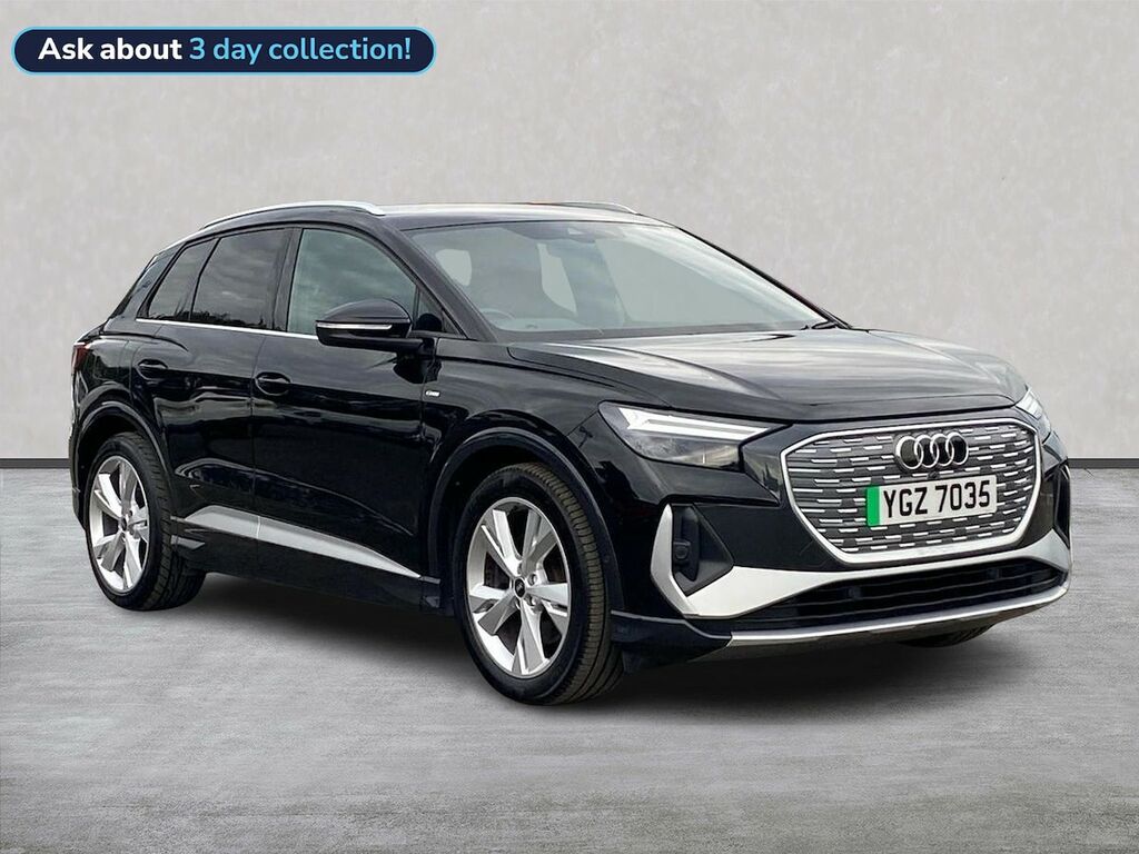 Audi Q4 E Tron 50 S Line Suv Quattro 82Kwh 299 Black