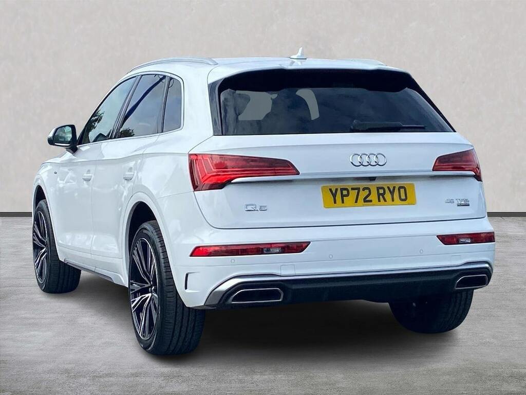 Audi Q5 2.0 Tfsi 45 S Line Suv S Tronic Quattro YP72RYO White #2