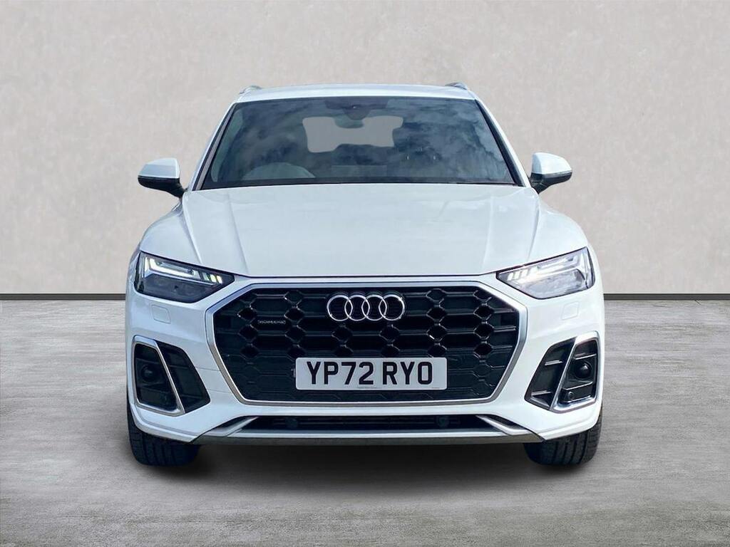 Audi Q5 2.0 Tfsi 45 S Line Suv S Tronic Quattro YP72RYO White #5