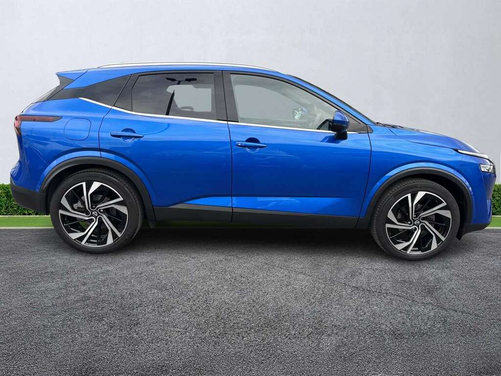 Nissan Qashqai 1.3 Dig-t Mh 158 Tekna NC72KHE Blue #2
