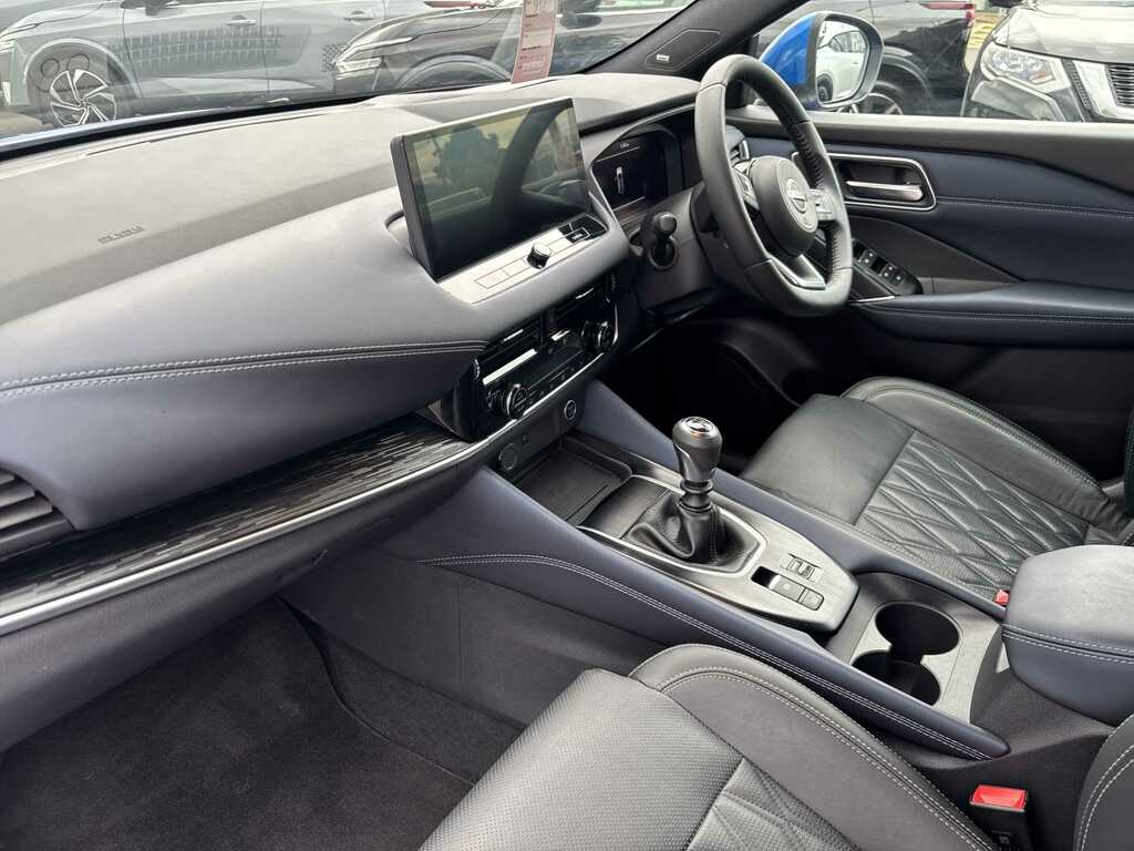 Nissan Qashqai 1.3 Dig-t Mh 158 Tekna NC72KHE Blue #6