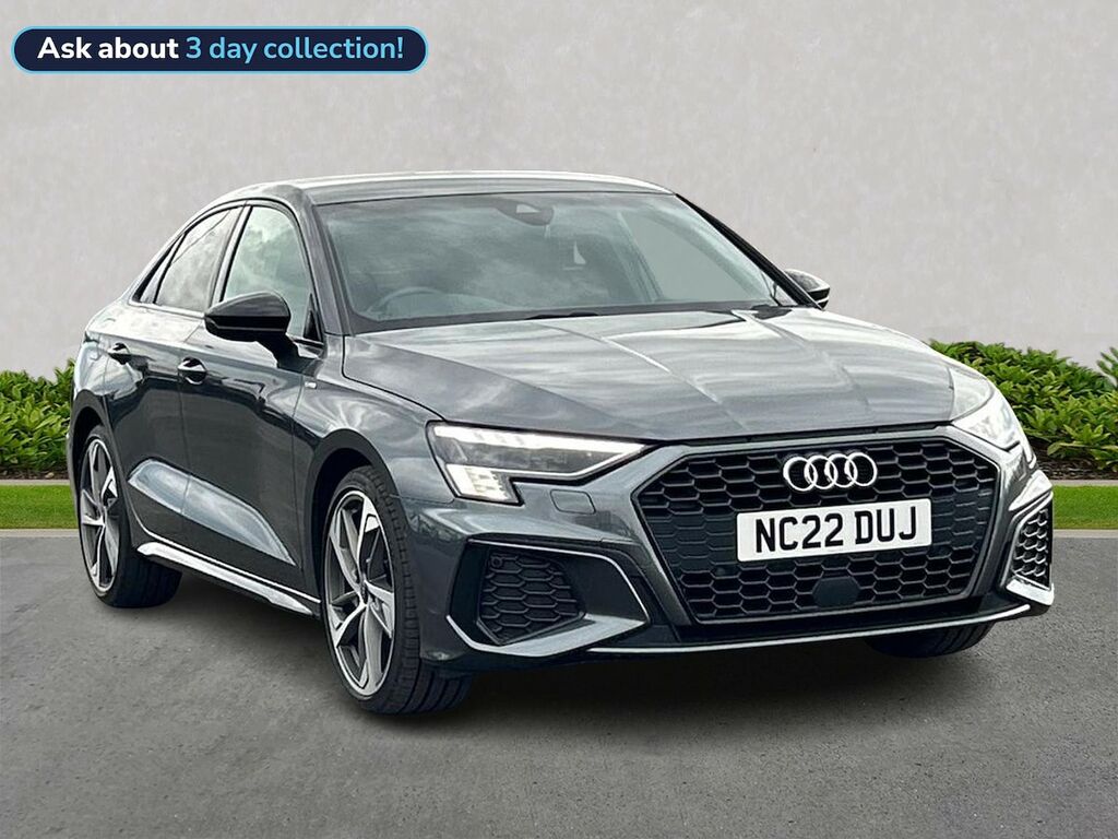 Audi A3 1.5 Tfsi 35 Edition 1 Saloon S Tronic E Grey