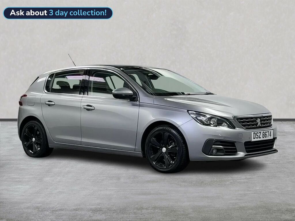 Peugeot 308 1.2 Puretech Gpf Allure Hatchback Eat E DSZ8674 Grey