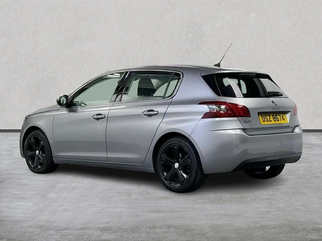 Peugeot 308 1.2 Puretech Gpf Allure Hatchback Eat E DSZ8674 Grey #2