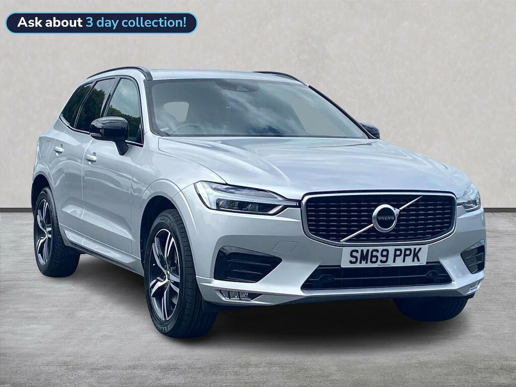 Volvo XC60 Xc60 2.0 B4d R Design Awd Geartronic Estate SM69PPK Silver