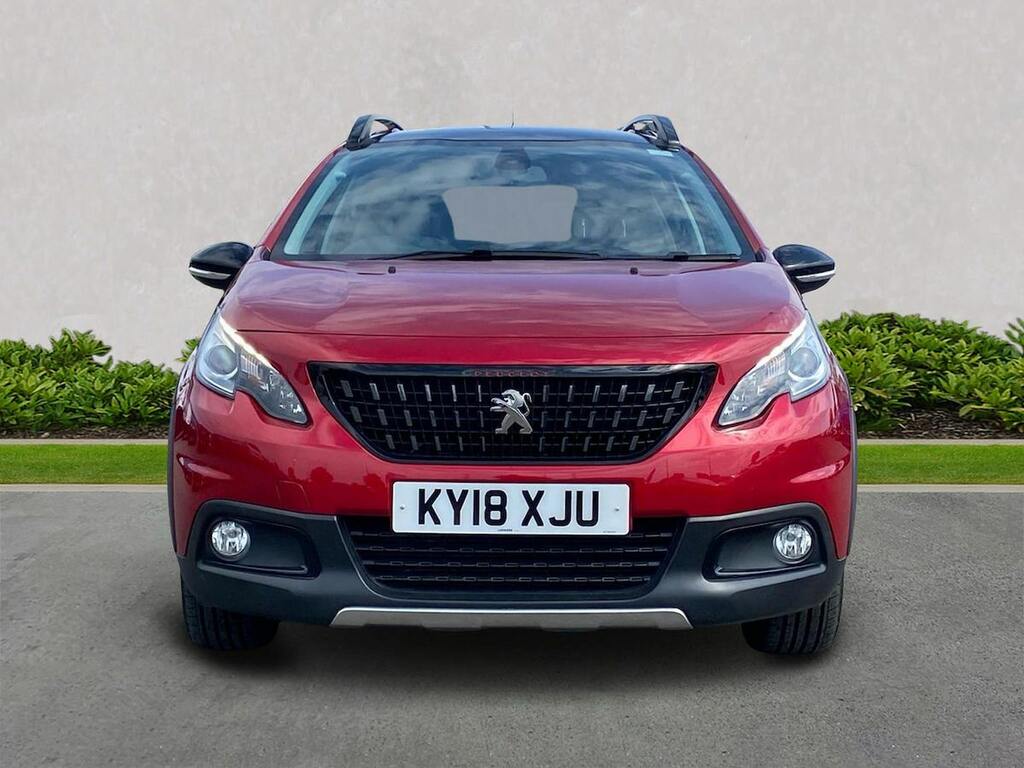 Peugeot 2008 1.6 Bluehdi 100 Gt Line KY18XJU Red #5