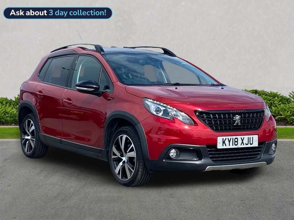 Peugeot 2008 1.6 Bluehdi 100 Gt Line KY18XJU Red