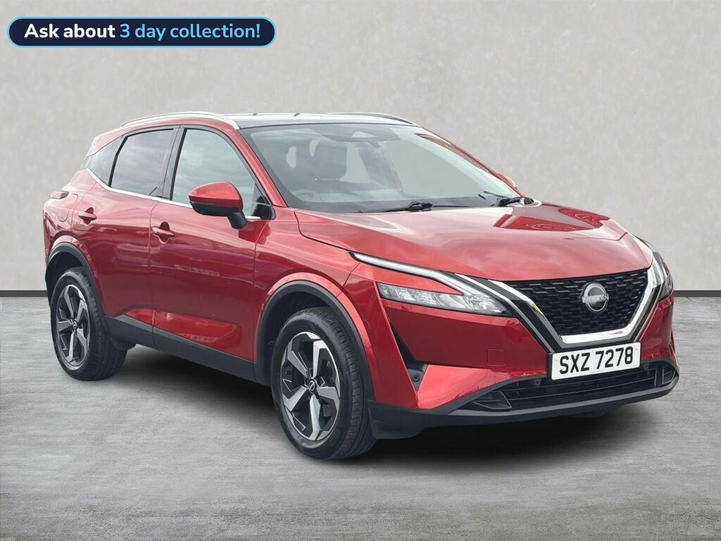 Nissan Qashqai 1.3 Dig-t Mhev N-connecta Suv Hybrid Ma SXZ7278 Red