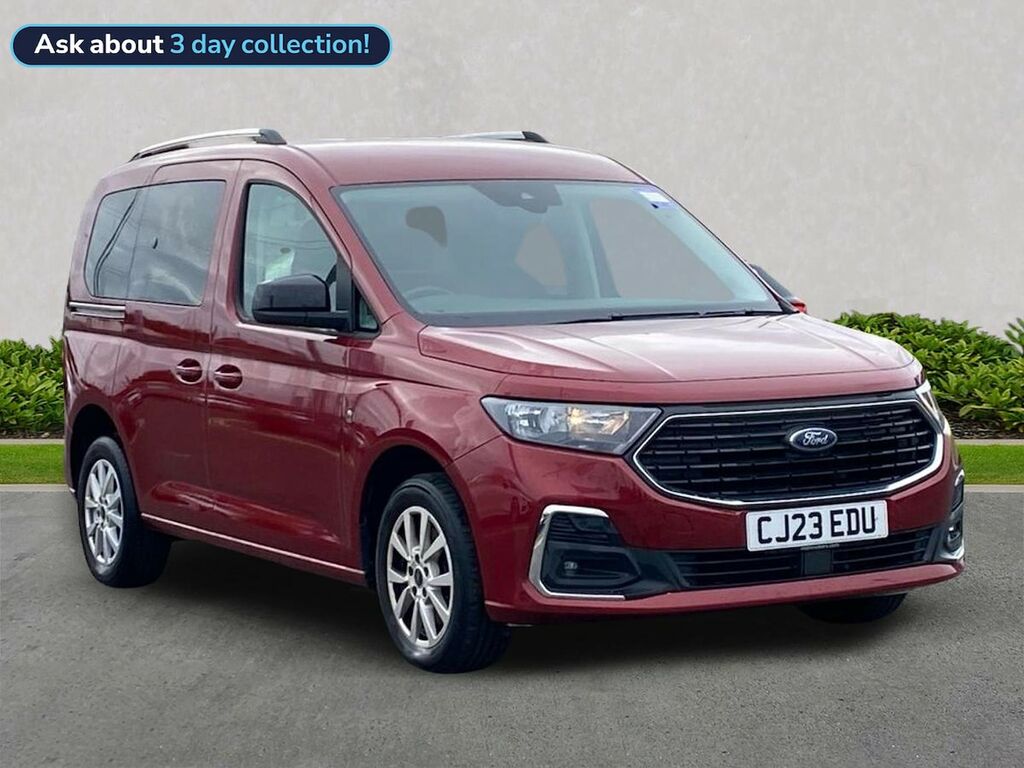 Ford Tourneo Connect 2.0 Ecoblue Titanium Mpv Euro 6 CJ23EDU Red