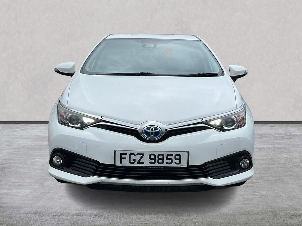 Toyota Auris 1.8 Vvt-h Design Hatchback Hybrid Cvt E FGZ9859 White #5