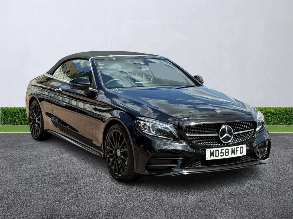 Mercedes-Benz C Class C300 Amg Line Night Ed Premium Plus 9G-tronic Black