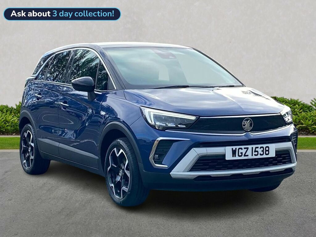 Vauxhall Crossland 1.2 Turbo Elite Suv Euro 6 Ss Blue