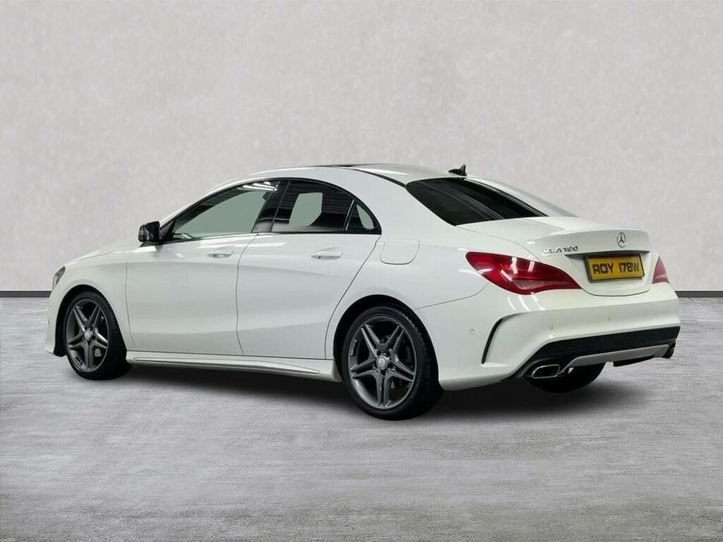 Mercedes-Benz CLA Class 1.6 Cla180 Amg Sport Coupe 7G-dct Euro White #2