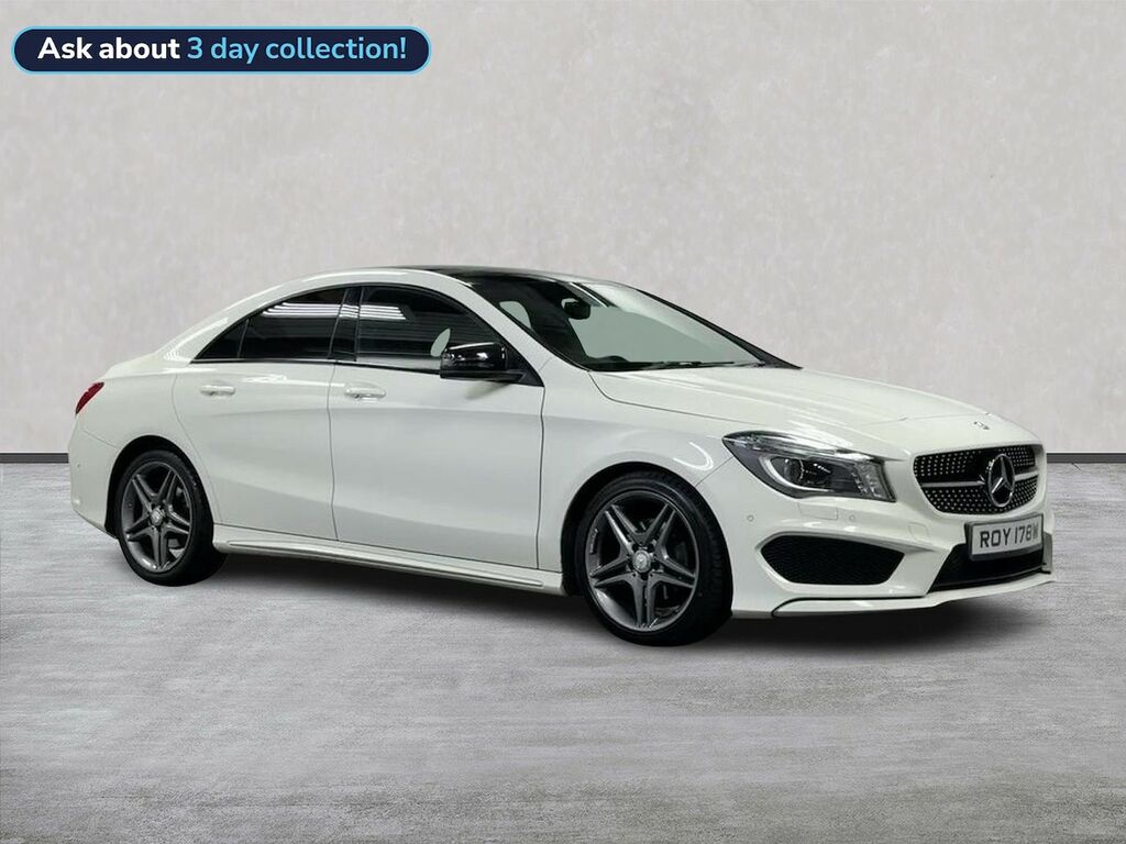 Mercedes-Benz CLA Class 1.6 Cla180 Amg Sport Coupe 7G-dct Euro White