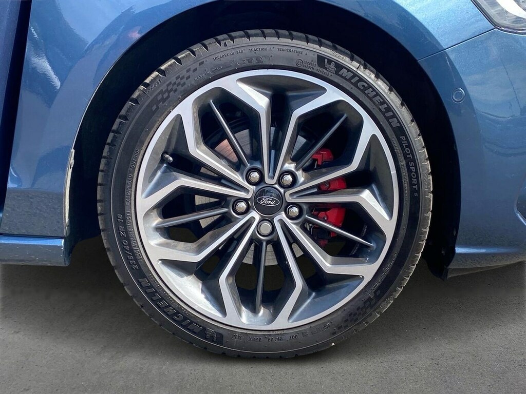 Ford Focus 1.0 Ecoboost Hybrid Mhev 155 St-line X Blue #6