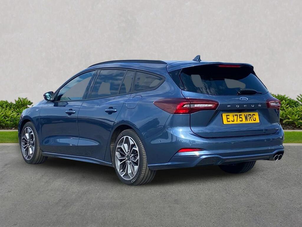 Ford Focus 1.0 Ecoboost Hybrid Mhev 155 St-line X Blue #2