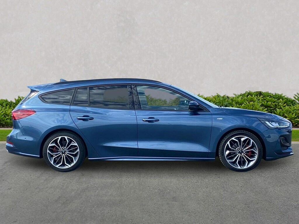 Ford Focus 1.0 Ecoboost Hybrid Mhev 155 St-line X Blue #3