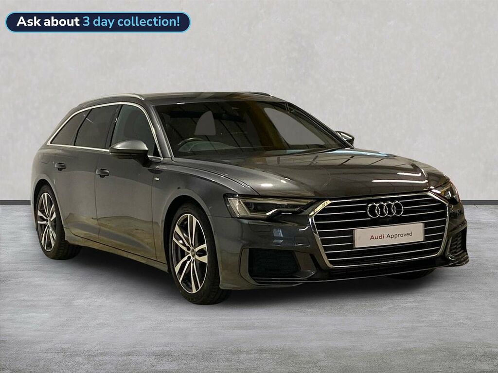 Audi A6 2.0 Tfsi 40 S Line Estate S Tronic Euro RK73NMV Grey