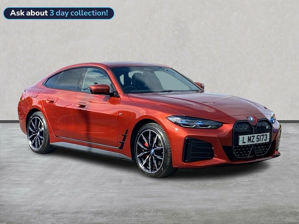 BMW i4 40 83.9Kwh M Sport Gran Coupe Ed Orange