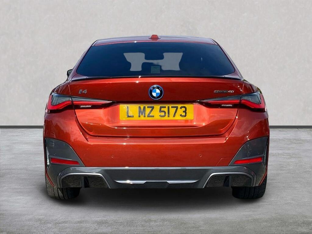 BMW i4 40 83.9Kwh M Sport Gran Coupe Ed LMZ5173 Orange #4