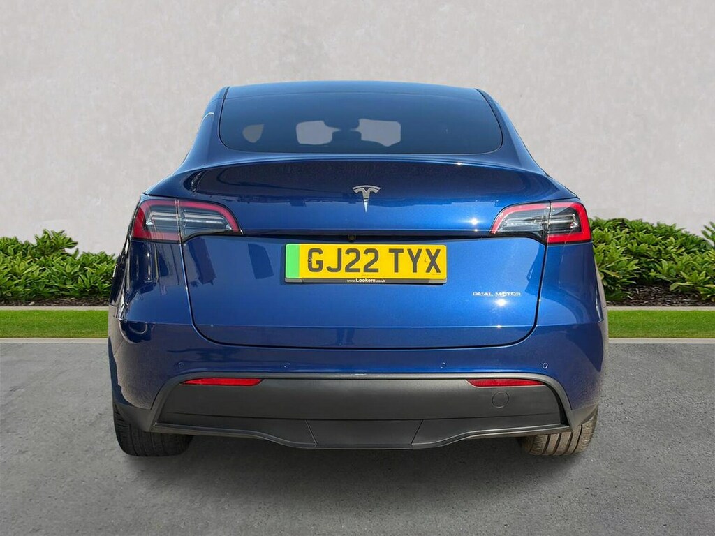 Tesla Model Y Dual Motor Long Range Suv 4Wde GJ22TYX Blue #4