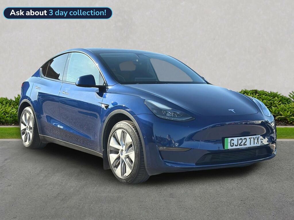 Tesla Model Y Dual Motor Long Range Suv 4Wde Blue