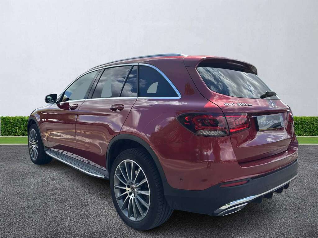Mercedes-Benz GLC Class Glc 300De 4Matic Amg Line Premium 9G-tronic Red #2