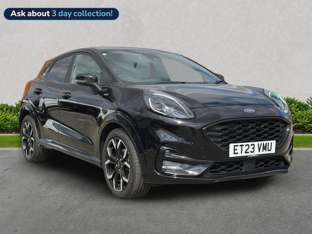 Ford Puma 1.0T Ecoboost Mhev St-line X Suv Hybrid Black