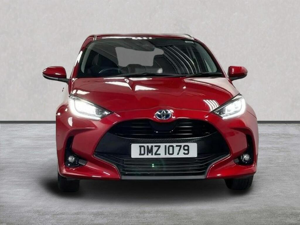 Toyota Yaris 1.5 Vvt-h Design Hatchback Hybrid E-cvt DMZ1079 Red #5