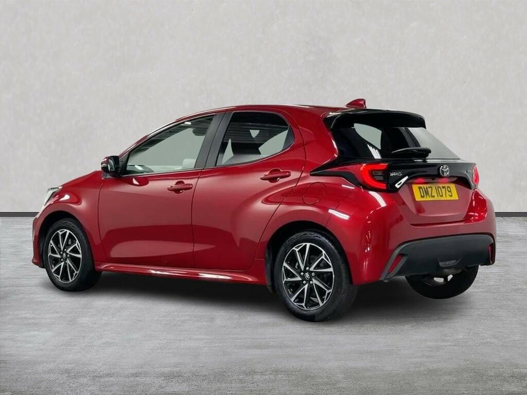 Toyota Yaris 1.5 Vvt-h Design Hatchback Hybrid E-cvt DMZ1079 Red #2