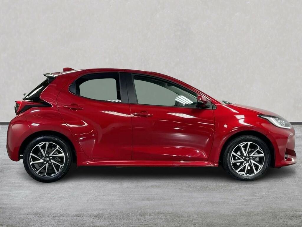 Toyota Yaris 1.5 Vvt-h Design Hatchback Hybrid E-cvt DMZ1079 Red #3