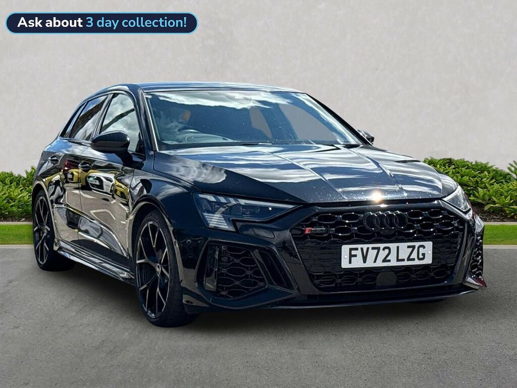 Audi RS3 2.5 Tfsi Vorsprung Sportback S Tronic Q FV72LZG Black