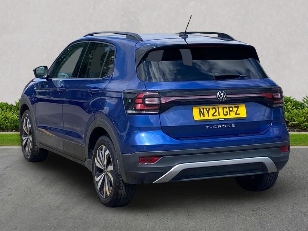 Volkswagen T-Cross 1.0 Tsi Black Edition Suv Euro 6 NY21GPZ Blue