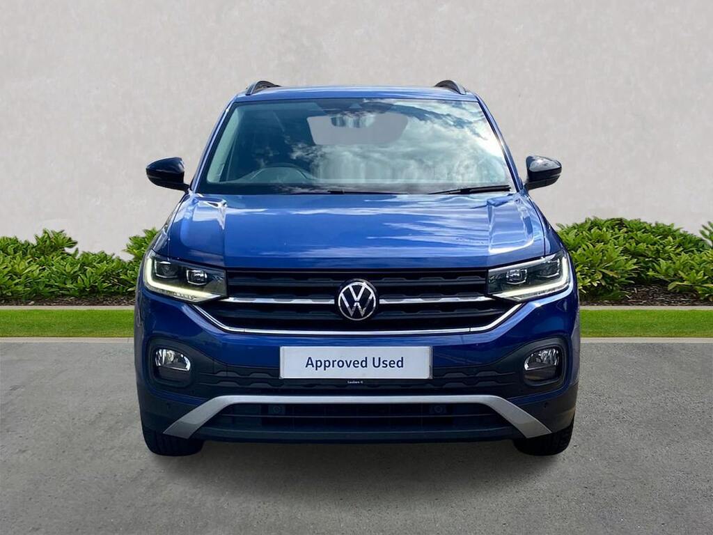 Volkswagen T-Cross 1.0 Tsi Black Edition Suv Euro 6 NY21GPZ Blue #4