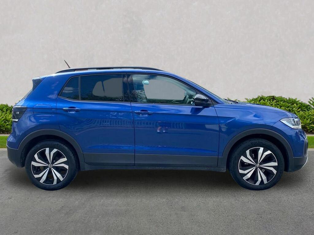 Volkswagen T-Cross 1.0 Tsi Black Edition Suv Euro 6 NY21GPZ Blue #2