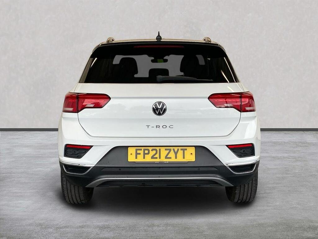 Volkswagen T-Roc 1.0 Tsi Design Suv Euro 6 Ss White #4