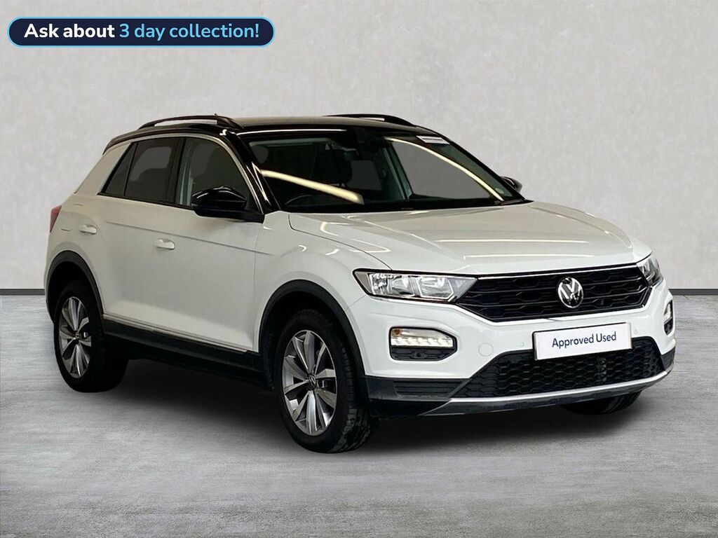 Volkswagen T-Roc 1.0 Tsi Design Suv Euro 6 Ss White